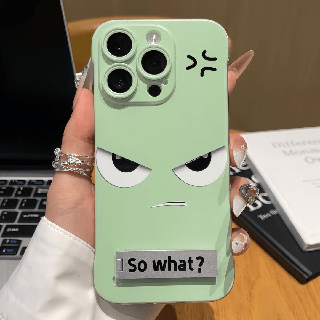 🔥Nowe etui na telefon iPhone z serii 16 - Ultra cienkie etui Funny Angry Emojy bezramowe, ultracienkie na iPhone16