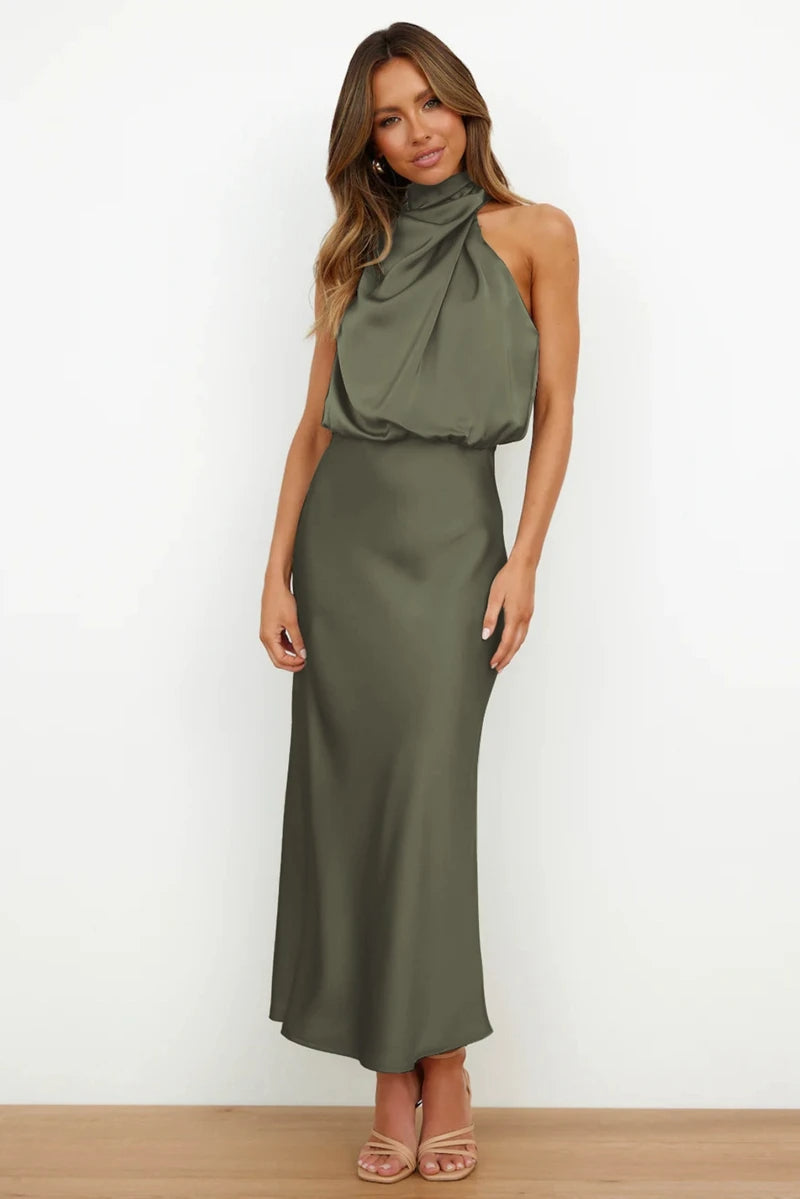 Elegancka sukienka maxi Allure