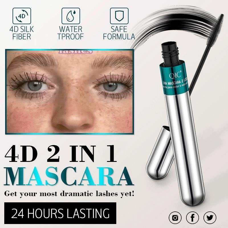 🔥Second half price - Magic 4D Mascara, make your eyelashes longer instantly