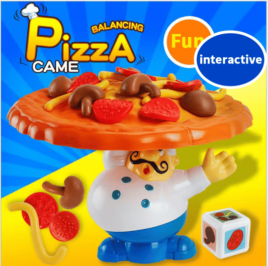 🎁Ostatni dzień 49% ZNIŻKI🍕Gra Bilans pizzy - Puzzle z pizzą kreatywnego szefa kuchni, zabawa dla rodziny i przyjaciół