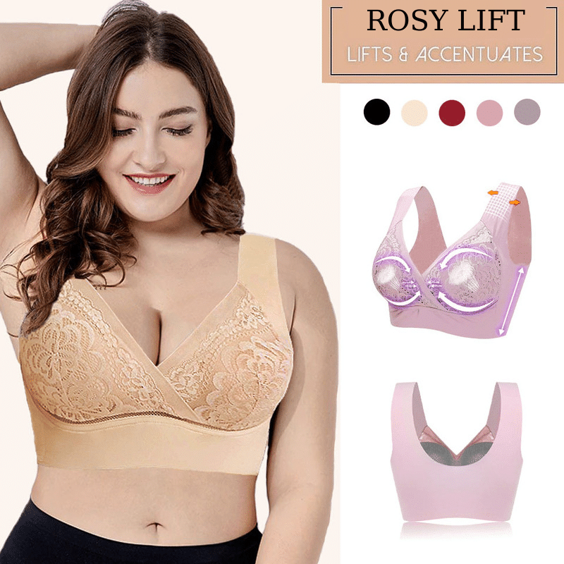 ROSY LIFT – Wygodny biustonosz koronkowy (taki sam rozmiar jak zwykły biustonosz)