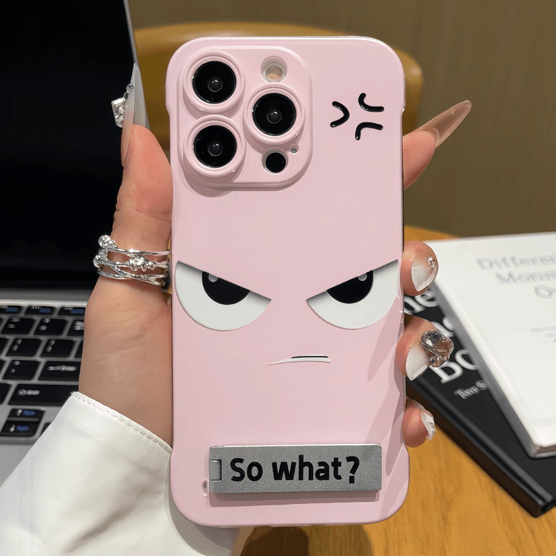 🔥Nowe etui na telefon iPhone z serii 16 - Ultra cienkie etui Funny Angry Emojy bezramowe, ultracienkie na iPhone16