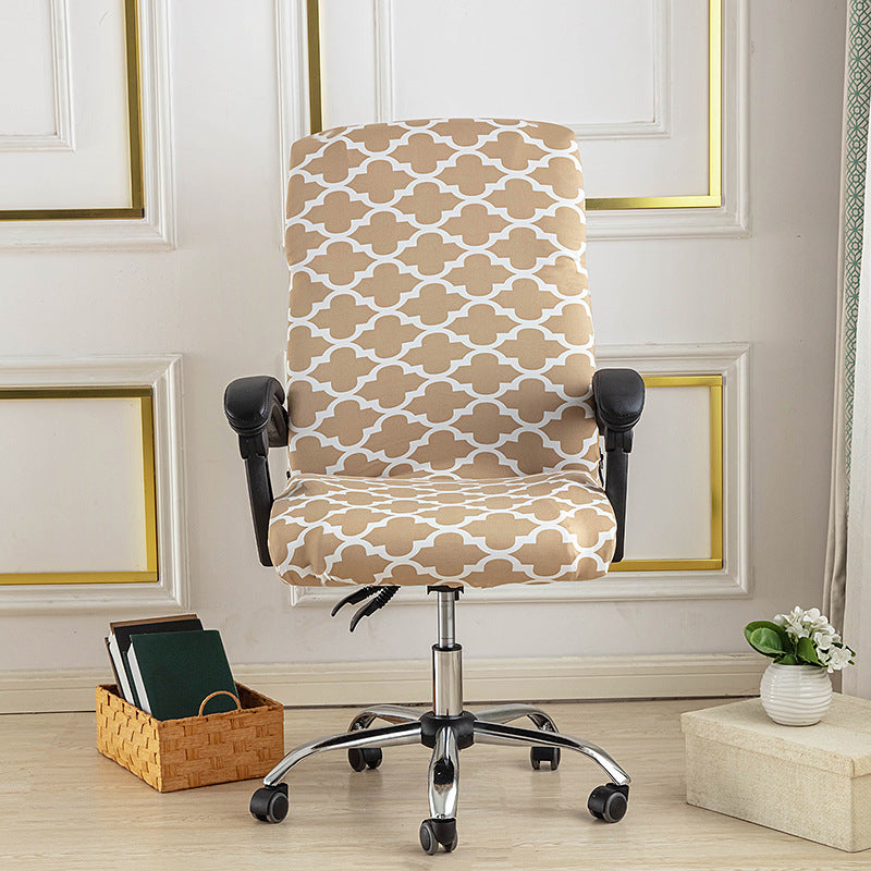 One Piece Printed Office Chair Cover