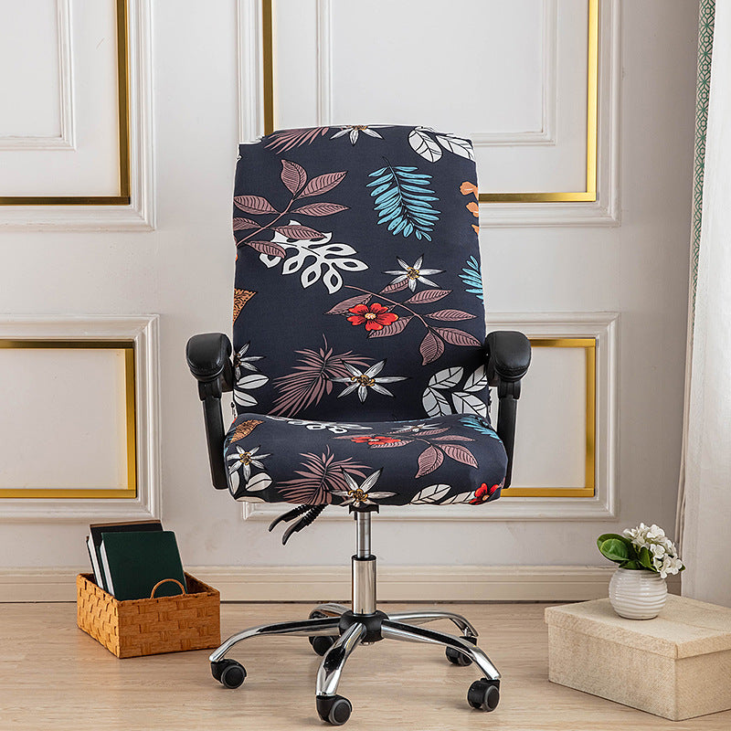 One Piece Printed Office Chair Cover