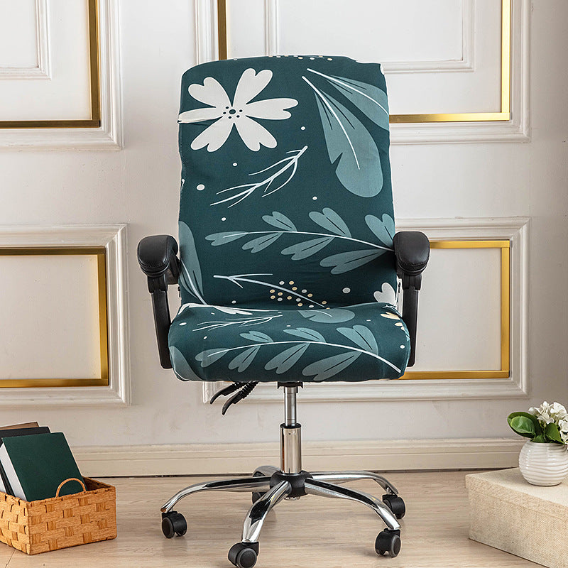 One Piece Printed Office Chair Cover