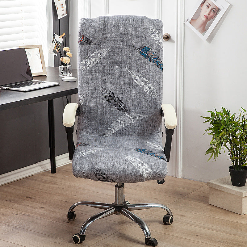 One Piece Printed Office Chair Cover