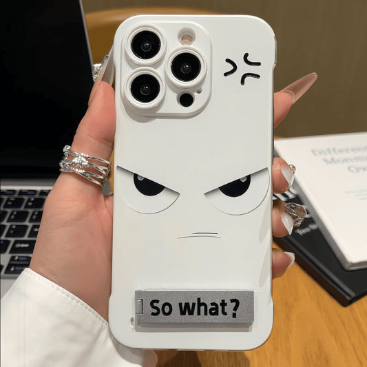 🔥Nowe etui na telefon iPhone z serii 16 - Ultra cienkie etui Funny Angry Emojy bezramowe, ultracienkie na iPhone16