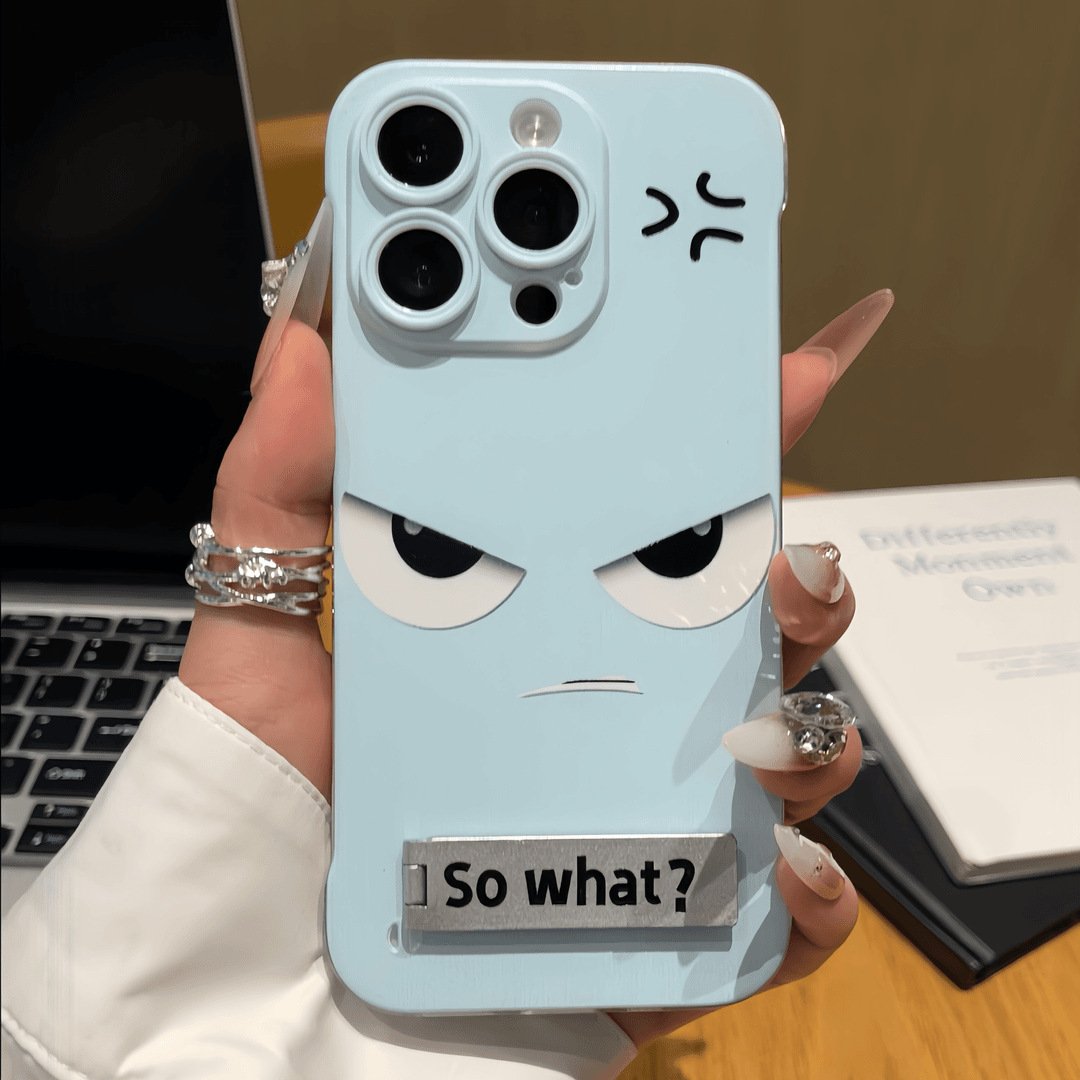 🔥Nowe etui na telefon iPhone z serii 16 - Ultra cienkie etui Funny Angry Emojy bezramowe, ultracienkie na iPhone16