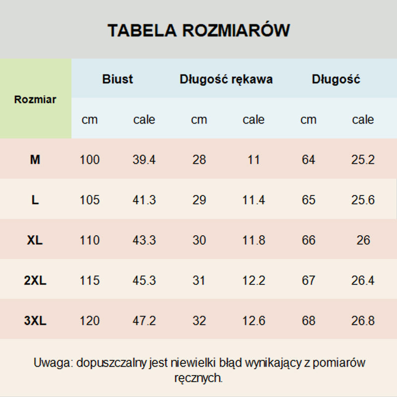 Damska Casualowa Koszulka z Dekoltem V i 2 Guzikami