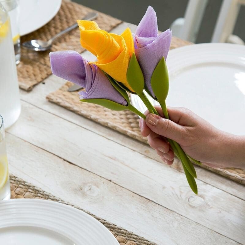 Stojak na serwetki Bloom - uczyń życie romantycznym